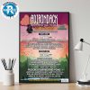 Train Band North America Summer Tour 2025 On August And September Cities List Start In High Land CA Wall Decor Poster Canvas