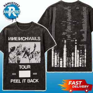 Nine Inch Nails Inverted Crowd Collection Tee Two Sided Print Washed T-Shirt
