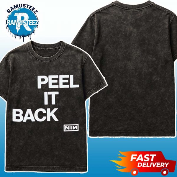 Nine Inch Nails Merchandise Peel It Back Baby Doll Washed T-Shirt