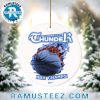 Oklahoma City Thunder Sorry I’m A Champion Stadium 2025 NBA Finals Champions Holiday Christmas Ornament