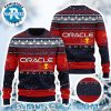 Scuderia AlphaTauri Formula 1 Custom Name 2025 Ugly Christmas Sweater