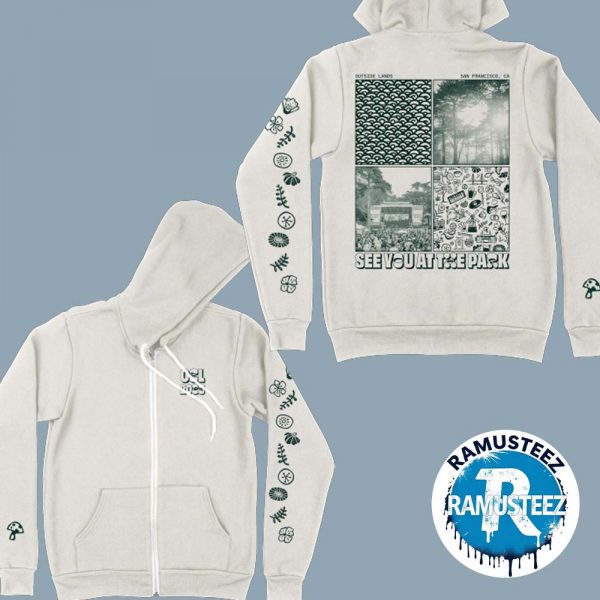 Outside Lands 2025 See You At The Park Merch Tee In San Francisco CA On August 8th 10th At Golden Gate Park All Over Print Hoodie T-Shirt