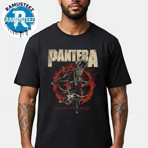 Pantera Cowboys From Hell Merch Tee Cover Black Unisex T-Shirt