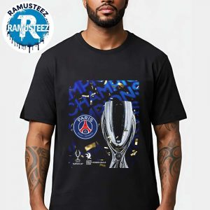 Paris Saint Germain Beat To Tottenham Achieved New Champions UEFA Super Cup 2025 Unisex T-Shirt