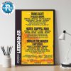 Travis Scott Poster For Reading And Leeds Festival 2025 In England Friday Reading And Saturday Leeds On August 21 To August 24 Home Decor Poster Canvas