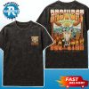 Linkin Park Official From Zero World Tour 2025 Merchandise Available Today In Detroit Michigan At Little Caesars Arena Two Sided Print Washed T-Shirt