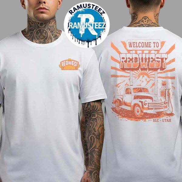 Redwest Country Music Festival 2025 Gas Pump Tee SLC Utah At Utah State Fairpark On October 10-12 2025 White Classic T-Shirt