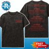 Redwest Country Music Festival 2025 Merch Cowboy SLC Utah Tee On October 10-12 2025 At Utah State Fairpark In Salt Lake City Utah Washed T-Shirt