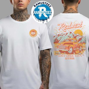 Redwest Country Music Festival 2025 Merch Scenic Drive Tee On October 10-12 2025 At Utah State Fairpark In Salt Lake City Utah Unisex T-Shirt