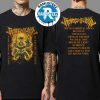 Samurai Pizza Cats Band Collection Tee Fear No Slice Cover Two Sided Print Unisex T-Shirt