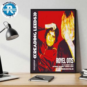 Royel Otis Poster For Reading And Leeds Festival 2025 In England Friday Reading And Saturday Leeds On August 21 To August 24 Poster Canvas