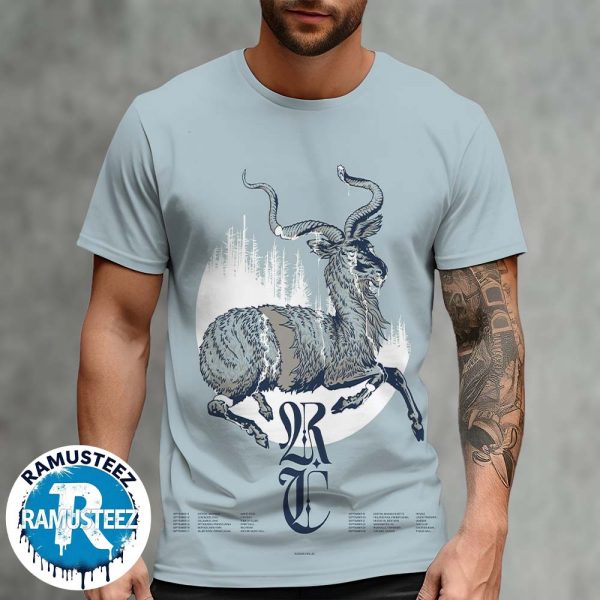 Russian Circles US Tour 2025 Dates List Kick Off On September 11th In Detroit MI At Magic Stick 3D T-Shirt