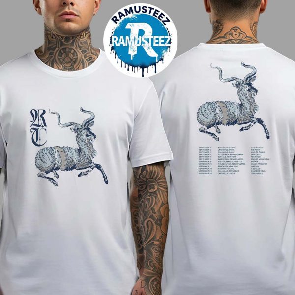 Russian Circles US Tour 2025 Dates List Kick Off On September 11th In Detroit MI At Magic Stick Two Sided Print Hoodie Unisex T-Shirt