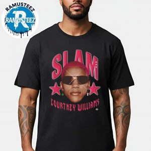 SLAM Courtney Williams Heavy Tee Cover The StudBudz SLAM 258 Black Unisex T-Shirt
