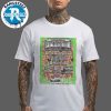 Lagrimas Band US Tour 2025 Dates List Start In Los Angeles CA At The Roxy On September 5th Two Sided Print Unisex T-Shirt