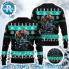 Williams Racing F1 Custom Name Pattern 2025 Ugly Christmas Sweater