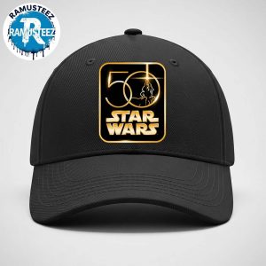 Star Wars Logo For Celebrate 50 Years Of A Galaxy Far A New Hope Returns To Theaters April 2027 Snap Back Cap Hat