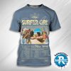 King Gizzard And the Lizard Wizard In Los Angeles CA USA Orchestra Show 2025 Poster At Hollywood Bowl On August 10th All Over Print T-Shirt