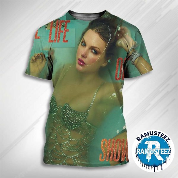 Taylor Swift Announces New Album The Life Of A Showgirl Debut On October 3 2025 All Over Print T-Shirt