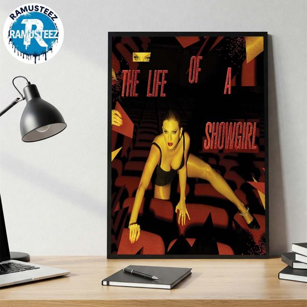Taylor Swift The Life Of A Showgirl It’s Frightening Limited Release Out October 3 2025 Merchandise Collection Home Decor Poster Canvas