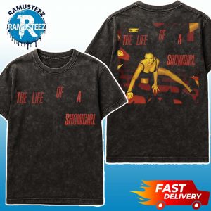 Taylor Swift The Life Of A Showgirl It’s Frightening Limited Release Out October 3 2025 Merchandise Collection Washed T-Shirt