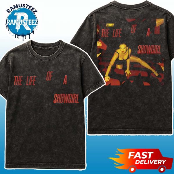 Taylor Swift The Life Of A Showgirl It’s Frightening Limited Release Out October 3 2025 Merchandise Collection Washed T-Shirt