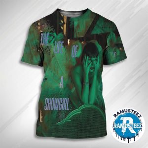 Taylor Swift The Life Of A Showgirl It’s Rapturous Limited Release Out October 3 2025 All Over Print T-Shirt