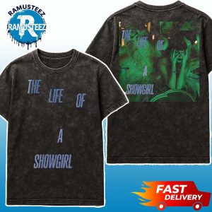 Taylor Swift The Life Of A Showgirl It’s Rapturous Limited Release Out October 3 2025 Exclusive Tee Washed T-Shirt