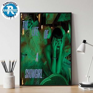 Taylor Swift The Life Of A Showgirl It’s Rapturous Limited Release Out October 3 2025 Home Decor Poster Canvas