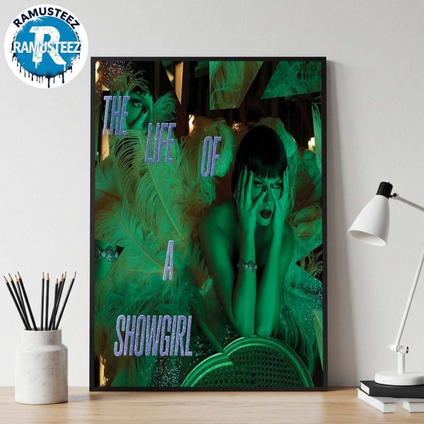 Taylor Swift The Life Of A Showgirl It’s Rapturous Limited Release Out October 3 2025 Home Decor Poster Canvas