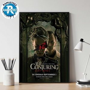 The Final Conjuring Last Rites Movie September 5 Poster Canvas Based On A True Story The Cased That Ended It All Wall Decor Poster Canvas