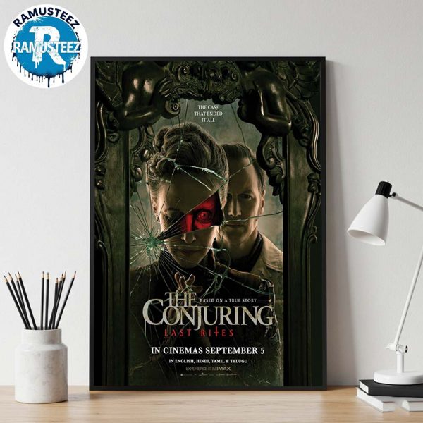 The Final Conjuring Last Rites Movie September 5 Poster Canvas Based On A True Story The Cased That Ended It All Wall Decor Poster Canvas