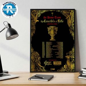 The Home Team The Crucible Of Life fall 2025 Tour Dates List Kick Off On November 5th In Portland OR Wall Decor Poster Canvas