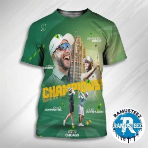 The Stingers Golf Club Storm Into Chicago Championship Legacy In LIV Golf Tournaments 2025 All Over Print T-Shirt