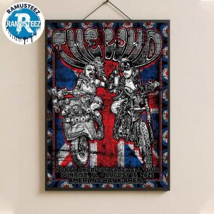 The Who North American Farewell Tour 2025 Collection Poster For Sunrise Florida At Amerant Bank Arena On August 16 2025 Home Decor Poster Canvas