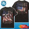 The Who The Song Is Over North America Highway Dateback Merchandise Tee North American Farewell Tour 2025 Collection Washed T-Shirt