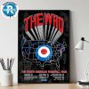The Who North American Farewell Tour 2025 Collection Poster For Sunrise Florida At Amerant Bank Arena On August 16 2025 Home Decor Poster Canvas