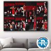 Utah Jazz 2025-26 Regular Season NBA Schedule Wall Decor Poster Canvas