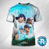 Scottie Scheffler Claimed Fifth PGA Tour Win During The Final Round Of The BMW Championship 2025 All Over Print Vintage T-Shirt