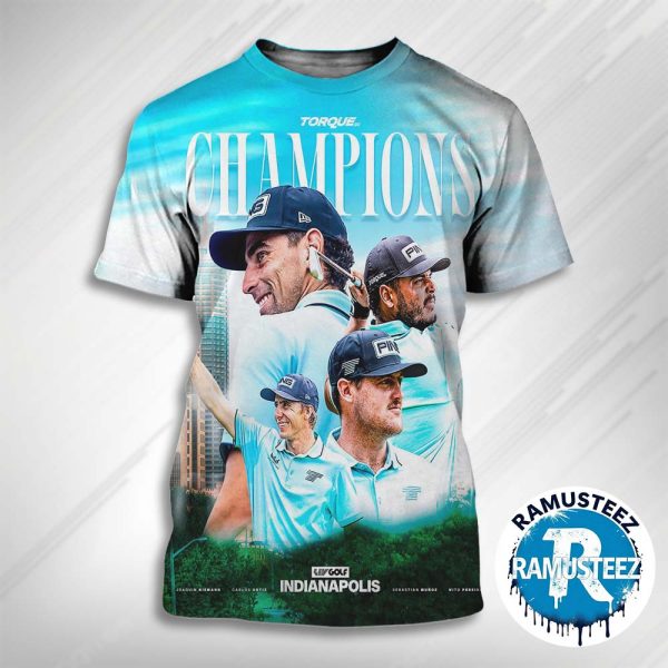 Torque GC Claimed First Team Victory Since LIV In Indianapolis 2025 Champions All Over Print Unisex T-Shirt