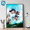 Scottie Scheffler Claimed Fifth PGA Tour Win During The Final Round Of The BMW Championship 2025 Wall Decor Poster Canvas