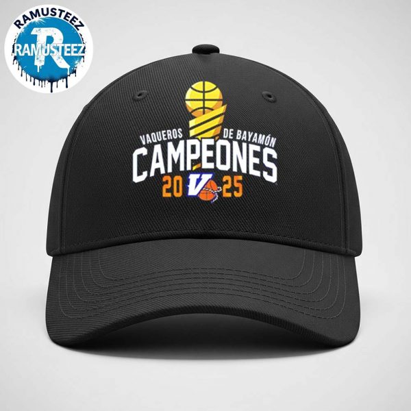 Vaqueros De Bayamon Achieved 17th En La Historia Del BSN 2025 Campeones Champions Classic Cap Snapback Hat