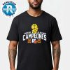 Congrats Vaqueros De Bayamon Win BSN 2025 Campeones Champions Una Dinastia Viva Unisex T-Shirt