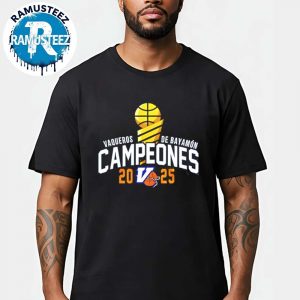 Vaqueros De Bayamon Achieved 17th En La Historia Del BSN 2025 Campeones Champions Unisex Black T-Shirt