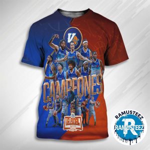 Vaqueros De Bayamon Son Los Campeones De 17th BSN 2025 Campeones Champion All Over Print T-Shirt