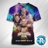WWE Clash In Paris Fatal 4 Way The World Heavyweight Championship 2025 On Sunday August 31th All Over Print T-Shirt