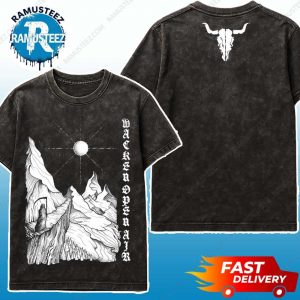 Wacken Open Air 2025 Alien World Collection Tee Two Sided Print Black Washed T-Shirt