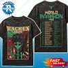 Wacken Open Air 2025 Merchandise Tee Faster Harder Louder Desert Race Two Sided Print Washed T-Shirt