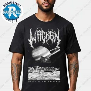 Wacken Open Air 2025 Final Frontier Merch Tee Metal Up The Universe Unisex T-Shirt