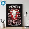 Trivium Band Merchandise Holographic Struck Dead Home Decor Poster Canvas
